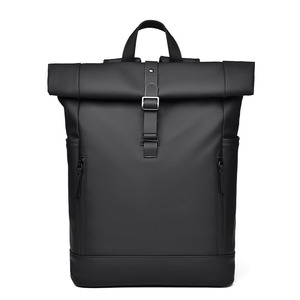 Custom <b>Roll</b> <b>Top</b> <b>Backpack</b> Durable Men Casual Men's <b>Waterproof</b> Laptop Bag <b>Backpack</b> Rolltop - Product Image 2