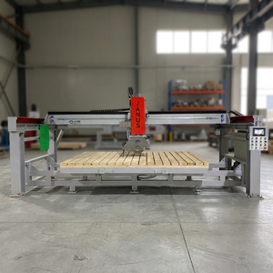350mm Blade Cutter Automatic Hydraulic Bridge Saw <b>Machine</b> for Granite Marble <b>Stone</b> <b>Cutting</b> - Product Image 1