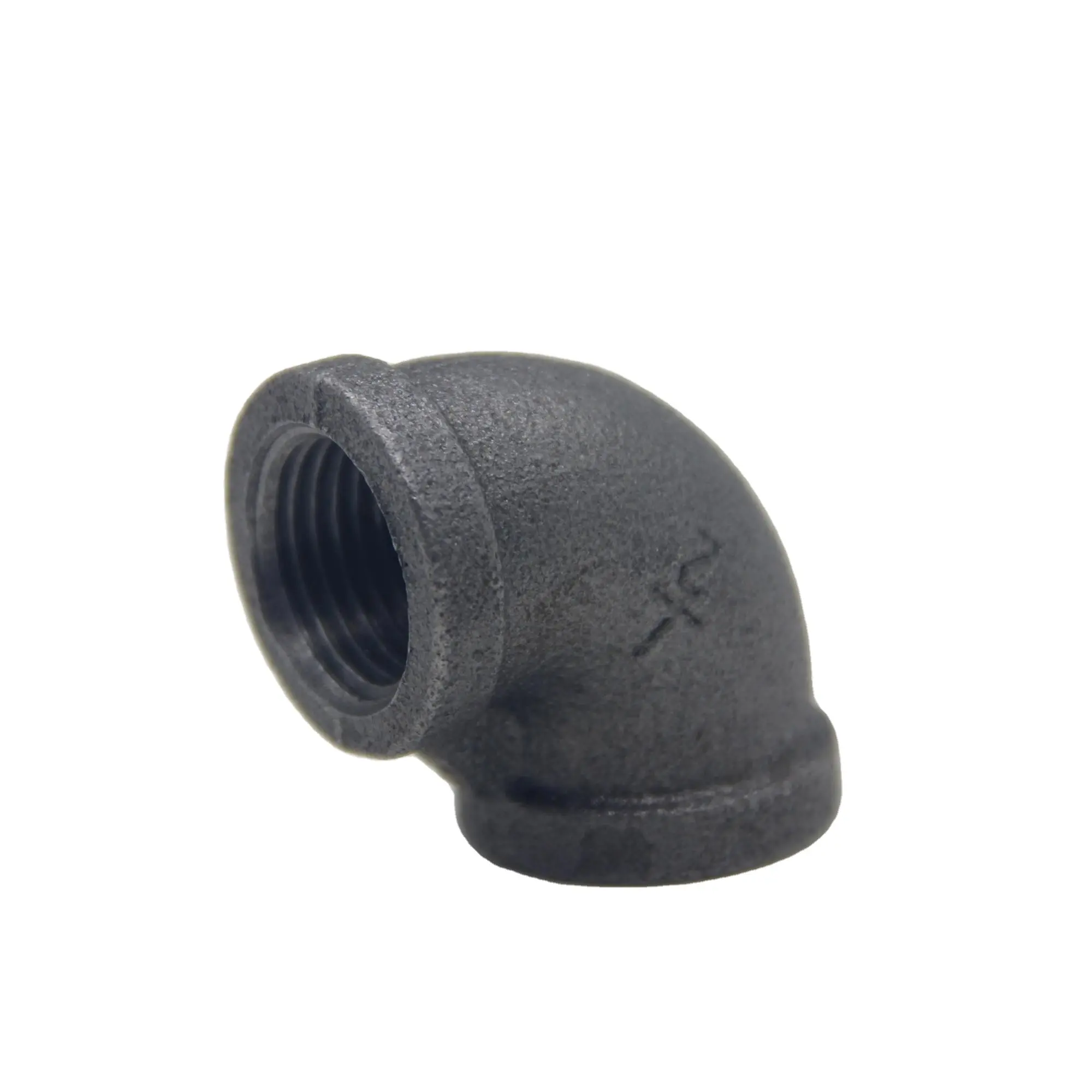 Pipe Fitting Black Banded 90 Degree 1/8"-6" Size Malleable Iron Pipe Fittings Elbow