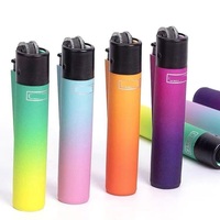 Allume-cigare à gaz Godblaze avec logo personnalisé, allume-cigare Clipper personnalisé avec logo, fourni par l'usine