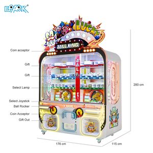 Nouvel arrivage Ball à pièces <span class=keywords><strong>King</strong></span> Catch Arcade Prize Distributeur automatique <span class=keywords><strong>Jeu</strong></span> d'arcade pour le sport et le divertissement - Product Image 3