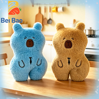Hochwertiges Plüschtier mit Anpassbarem Logo Plüschkissen Schlafender Teddybär Stofftier Weiches Kissen für Heim-Sofa-Deko Kindergeschenk
