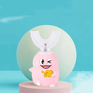 Brosse à dents électrique sonique automatique pour adultes, étanche IPX7, de haute qualité, en silicone en forme de U, micro USB, poils doux - Product Image 6