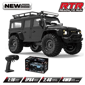 HB R1601 RC Car 1:16 2.4G 4WD Off-Road <b>Remote</b> <b>Control</b> Cars with LED Crawler Trucks Climbing Vehicle Model <b>Toys</b> for Adult - Product Image 3