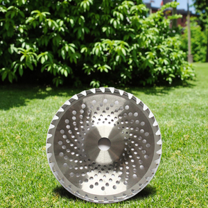 Hoja de sierra húmeda TCT de 10 pulgadas, PCD personalizado, acero <span class=keywords><strong>Universal</strong></span>, venta al por mayor, desbrozadora de poda de césped para recortadora de hilo eléctrico para césped - Product Image 2