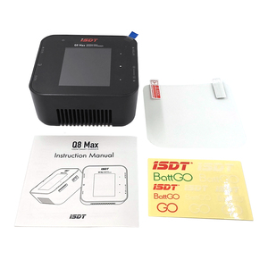ราคาขายส่ง <span class=keywords><strong>ISDT</strong></span> <span class=keywords><strong>Q8</strong></span> <span class=keywords><strong>MAX</strong></span> 1000W 30A เครื่องชาร์จแบตเตอรี่แบบบาลานซ์ สำหรับแบตเตอรี่ Lilon LiPo LiHV NiMH Pb สำหรับรถบังคับวิทยุ รุ่นพลาสติก 1-6S - Product Image 4