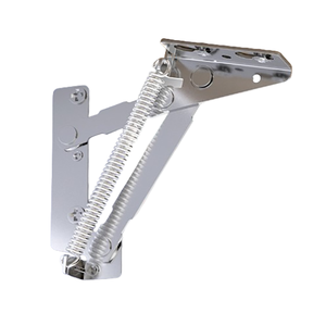 Bisagra dividida negra simétrica de 85 grados Bisagra plegable vertical de 85 grados para cocina Taller Gimnasio Escondite para gabinetes de almacenamiento - Product Image 5