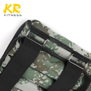 Dingzhou-Chaleco ponderado de camuflaje para entrenamiento, 10kg, chaleco para pérdida de peso - Product Image 5