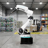 Robot de soudage MIG à 6 axes XARP, système de soudage robotisé à gaz protégé, 380V, garantie de 2 ans pour la fabrication métallique
