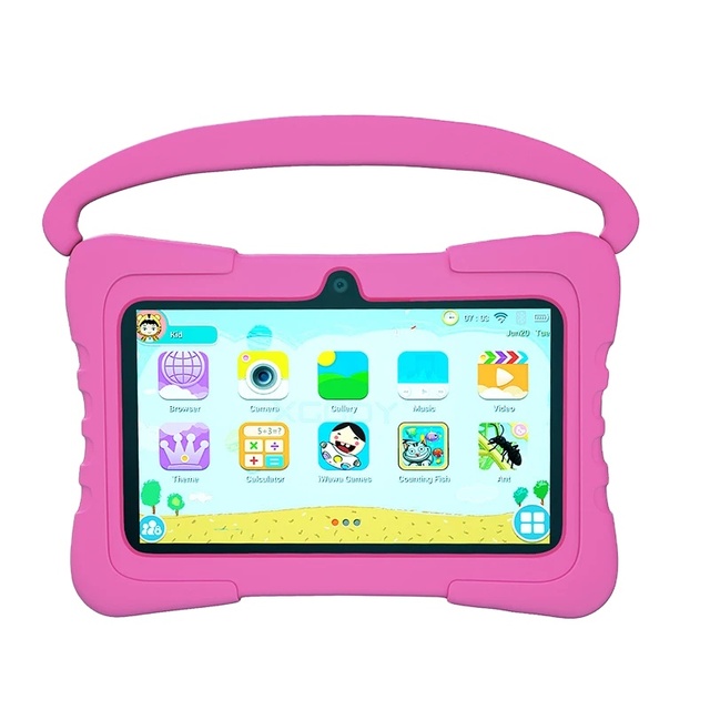 7 Inch WiFi Tablet Education Tablet for Children 12+256GB OEM Android Tablet Cute Packaging Cartoon