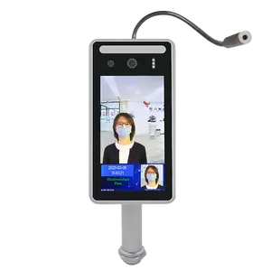 AI Smart Face Recognition Camera Temperature Measurement Detecting Camera Human Body IP Panel Machine For Door Access Control