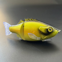 1 pièce de leurres de pêche articulés, 160mm, 135g, Swimbait, appât dur, coulant lent, pour bar, brochet, matériel de pêche