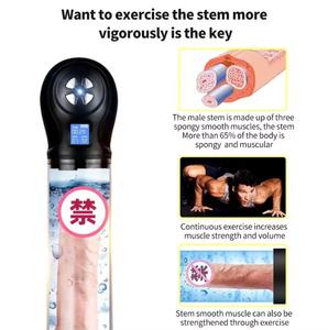 Bomba de Pene Recargable, Juguetes Sexuales para Hombres, Bomba de Vacío para Agrandamiento del Pene, Agrandador de Pene, Masajeador de Glándulas y Testículos, Masturbadores Masculinos - Product Image 2