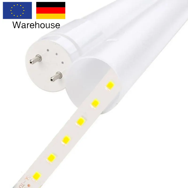 Duitsland Magazijn T8 Led Verlichting 120Cm 150Cm 9W 12W 15W 18W 20W 22W 3000-6500K Glas T8 Led Buis Verlichting