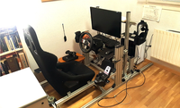 4080 Sim acacing ame 6063 ame 5 ame imulador ocockpit ililver lack nodizado lumluminum Industrial rorofile para IM im acing rame