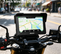 Écran intelligent pour moto Aoocci C7 700-Nit avec CarPlay Android Auto anti-éblouissement pour les voyages en extérieur