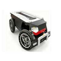 Châssis à 4 roues W3-2200M, charge utile de 100 kg, UGV, haute vitesse 20 km/h, robot autonome pour l'extérieur, base de développement, moteur industriel IP54