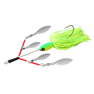 Nuovo Arrivo TGD: Esca da Pesca 27g 13cm con Gonna a Barba, Esca con Paillettes, Buzzbait, Wobbler, Chatter per Football Jig Blades Pesca - Product Image 6