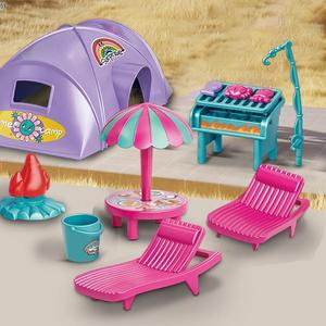 Ensemble de poupées préscolaires à la mode jouets éducatifs précoces jeu de simulation de <span class=keywords><strong>camping</strong></span> voiture <span class=keywords><strong>pour</strong></span> bébés poupées - Product Image 3