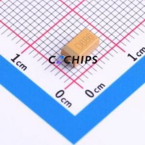 Condensateur au tantale CA45-C020K686T (Capacité : 68 µF) (Précision : 10 % Tension nominale : 20 V) - Product Image 1