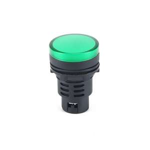 Luces indicadoras LED impermeables de 30mm, 24V, 220V, 380V, rojo, verde, amarillo, azul, blanco, pilotos, lámparas de plástico - Product Image 2