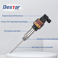 Transductor de Temperatura Pt100, Sonda de Termopar, Sensor de Temperatura OEM ODM, Clasificación IP66, Resolución de 0.1C, Transmisor de Temperatura