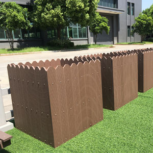<span class=keywords><strong>Jardinière</strong></span> décorative imperméable d'extérieur en bois et plastique, Pots de fleurs en Composite, boîte de jardin surélevée, lit de jardin, <span class=keywords><strong>jardinière</strong></span> en Composite - Product Image 5