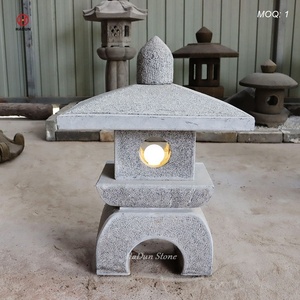 Vente en gros jardin extérieur aménagement paysager décoration sculpture sur pierre pagode japonaise <span class=keywords><strong>Yukimi</strong></span> lanterne lampe à vendre - Product Image 6