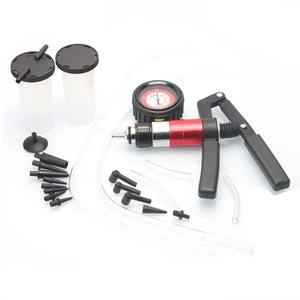 범용 수동 핸드 헬드 진공 펌프 압력 테스터 키트 브레이크 블리더 테스트 - Product Image 4