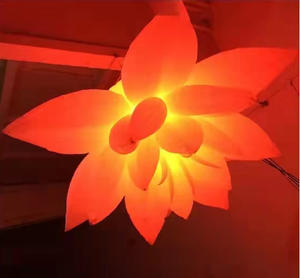 Flores Inflables Gigantes de Oxford/PVC, Impermeables, Personalizadas para Publicidad y Promoción, de 8-10 pies, para Decoración Exterior - Product Image 6