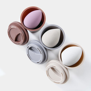 Bán Buôn Máy Xay Sinh Tố <span class=keywords><strong>Make</strong></span> <span class=keywords><strong>Up</strong></span> Trứng Bao Bì Mỹ Phẩm Trang Điểm Vẻ Đẹp Nhãn Hiệu Riêng Latex Miễn Phí Cà Phê Cup Trang Điểm Miếng Bọt Biển - Product Image 2