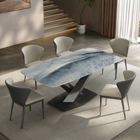 Guangdong foshan shunde fournisseur ensemble de salle à manger vente en gros vendeur de meubles fabricant personnalisé table à manger