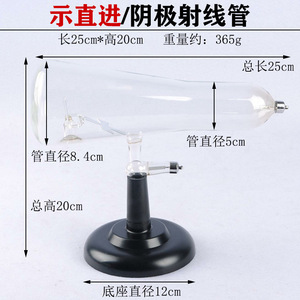 Tubo de rayos catódicos, tubo de inductancia directa, tubo de efecto magnético, tubo de efecto mecánico, tubo de desviación electrostática, física - Product Image 5
