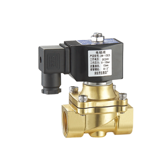 Solenoid à diaphragme en laiton série 2W pour gaz, 0-10 bars - Product Image 1