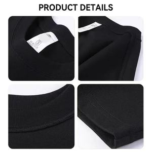 Heavyweight 250 GSM Ome T Áo Sơ Mi Quá Khổ Áo Thun Cotton 100% Drop Vai Tùy Chỉnh Màn Hình In Đồ Họa T-Shirt Người Đàn Ông - Product Image 3
