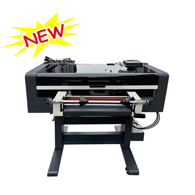 A3 impresora UV DTF ถ้วยห่อสติกเกอร์เครื่องพิมพ์การถ่ายโอน UV DTF สำหรับเคสโทรศัพท์เซรามิกอะคริลิค