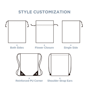 huahao Waterproof Small Satin <strong>Drawstring</strong> <strong>Bag</strong> Custom Printed Sports Canvas <strong>Drawstring</strong> Backpack Cotton <strong>Drawstring</strong> <strong>Bags</strong> - Product Image 5