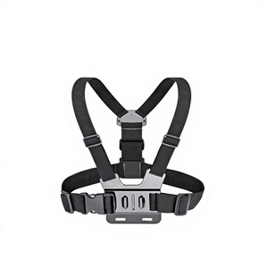 Support de téléphone portable et caméra d'<span class=keywords><strong>action</strong></span> 4-en-1 réglable, élastique, à clip rapide, en ABS de haute qualité, résistant aux chocs, rotation à 360 degrés, fixation poitrine - Product Image 3