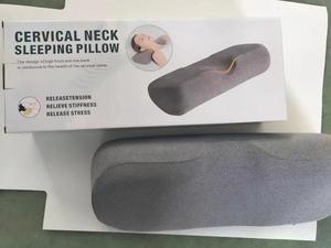 Almohada Cervical LM para Dormir con la Cabeza y el Cuello en Posición Recta, Cojín Inflable Cilíndrico para Asistencia Espinal sin Tracción - Product Image 2