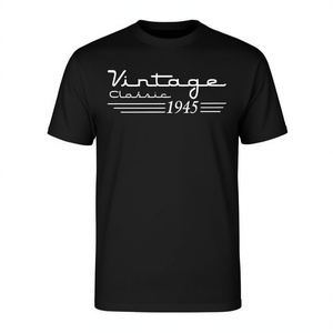 T-shirt rétro vintage 1945, 80 ans, manches longues, décorations pour 80e anniversaire, t-shirts rétro promotionnels - Product Image 3