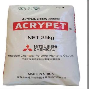 เม็ดพลาสติกอะคริลิก PMMA เกรด ACRYPET VH5001 สำหรับฉีดขึ้นรูปเกรดอาหาร โปร่งแสง ใช้สำหรับเลนส์ แผ่นนำแสง และวัสดุแผ่น - Product Image 1