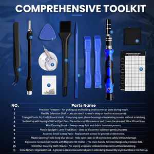 142-Piece High Quality DIY Watch Phone Computer Repair <b>Screwdriver</b> <b>Set</b> Steel Plastic OEM Customizable Multipurpose Precision - Product Image 4