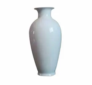 Moda Arranjo De Flores Moderno Flor Seca Branco Único Vaso De Flor Moderno Fenghua Porcelana Vaso De Cerâmica Personalização