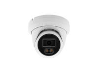 Caméra IP PoE YCX 8MP 4K intelligente avec vision nocturne couleur, détection de mouvement IA Live Guard 2.0 et design œil de bœuf