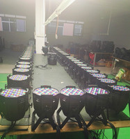 54X3W RGBW Led Par Light DMX 512 Led Party Light Stage Wedding Party DJ Équipement d'éclairage pour Stage DJ Life Show