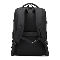 Sac à dos d'affaires haut de gamme personnalisé pour hommes et femmes, 15,6 pouces, grande capacité, sac à dos de voyage avec design antivol et USB