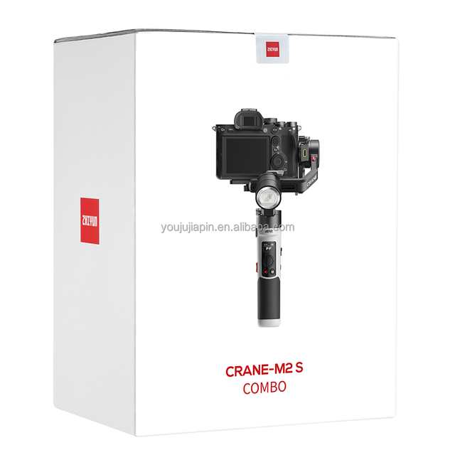ZHIYUN CRANE M2S Combo Cameras Gimbal 3-Axis Mirrorless Handheld Stabilizer for Sony Canon Action Compact Camera Smartphone