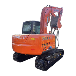 Excavatrice d'occasion Hitachi ZX70 Mini pelle d'occasion de haute qualité 7 tonnes Hitachi ZX30U ZX50U ZX55U ZX60 ZX65US ZX75US à vendre - Product Image 1
