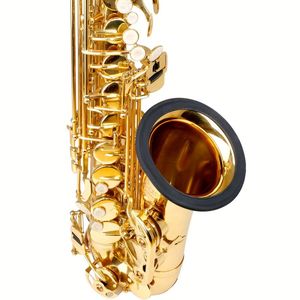 Anneau d'étouffement en silicone pour saxophone Sendi - Caoutchouc anti-bruit pour saxophone alto/ténor, contrôle du volume durable, noir, personnalisable, Tianjin - Product Image 6