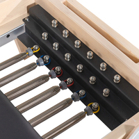 Machine de Pilates et de Yoga, équipement d'entraînement réglable en bois, tour de studio, reformer de Pilates